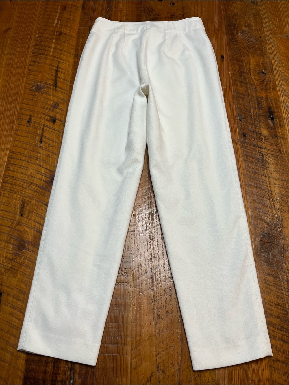 Ann Taylor Winter White Tailored Pants Size 2 - Picture 3 of 12